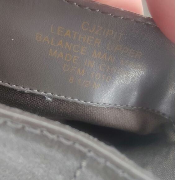 Gray Buckle riding boots by Circa JOAN & DAVID sz 8.5 - Picture 7 of 8